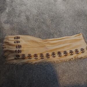 Steve Madden Cool sugar Skull Scarfs Large Wrap Shawls Lightweight